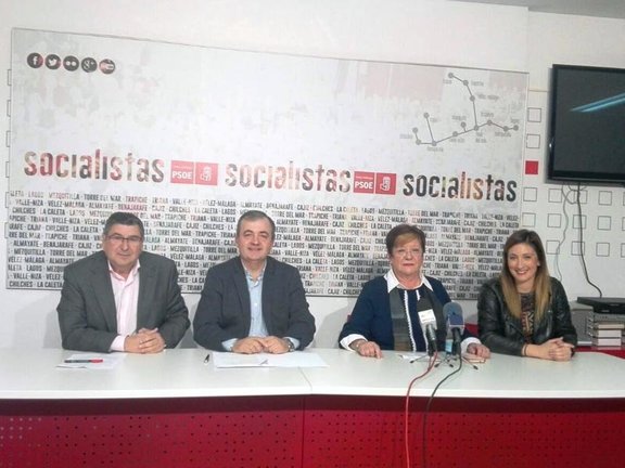 Rueda de prensa del PSOE sobre el copago