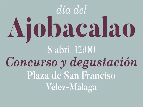 cartel del Día del Ajobacalao