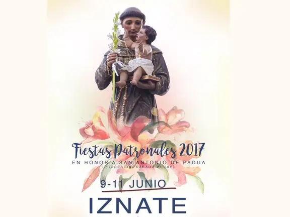 Cartel de San Antonio en Iznate