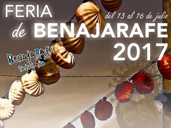 cartel FERIA BENAJARAFE 2017