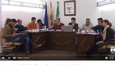 Captura de pantalla del canal de vídeo de Frigiliana