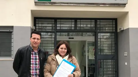 Óscar Medina y Natacha Rivas