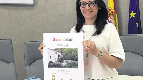 María del Carmen Moreno, alcaldesa de Árchez