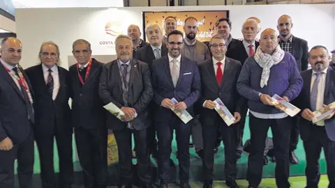 Foto de familia de Rincón de la Victoria en FITUR