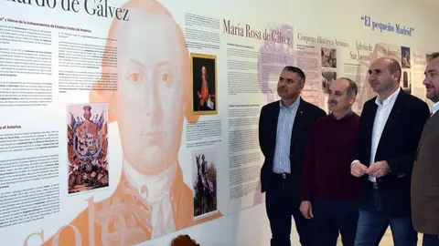 La delegación socialista en el Museo de los Gálvez