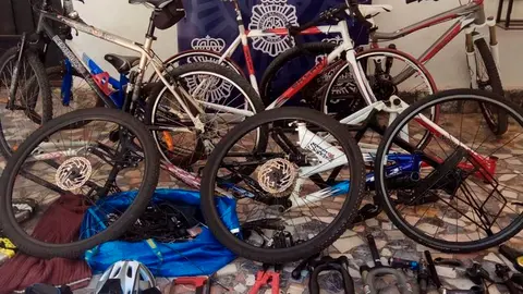 Bicicletas incautadas