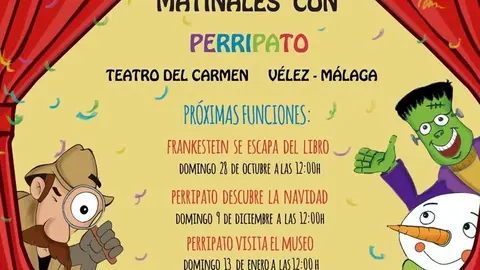 Cartel Matinales Teatro del Carmen