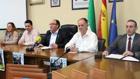 Rueda de prensa en la Mancomunidad