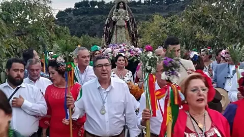 Foto de archivo de la Romería de Vélez-Málaga