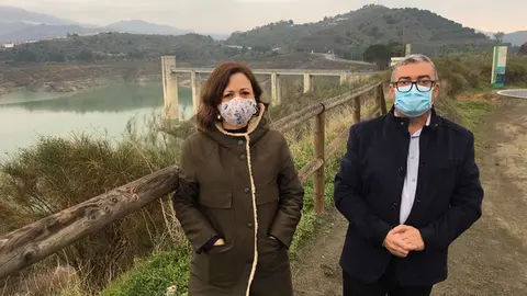 Navarro y Jiménez en La Viñuela