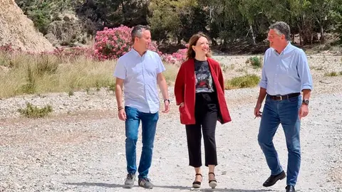 Patricia Navarro, en el centro