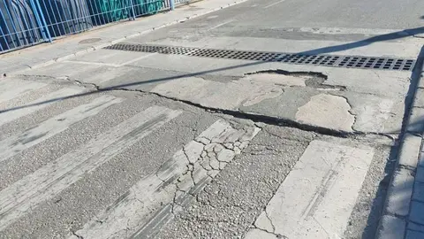 Detalle de la calzada