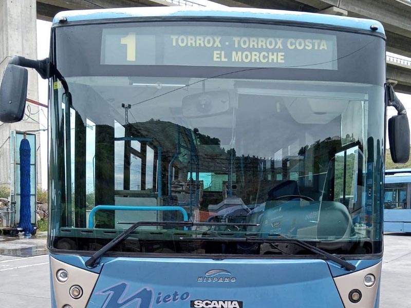 Autobús de línea de Torrox Autobús de línea de Torrox