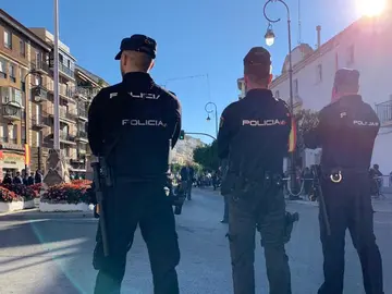 Efectivos de la Polic&iacute;a Nacional