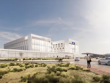 Recreaci&oacute;n del futuro hospital privado