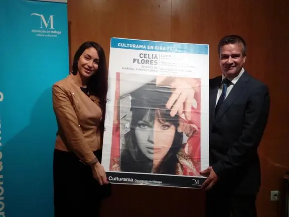 Celia Flores y Víctor González