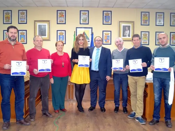 Entrega certificados en Mancomunidad