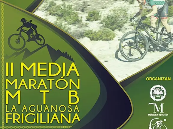 Cartel de la media maraton La Aguanosa