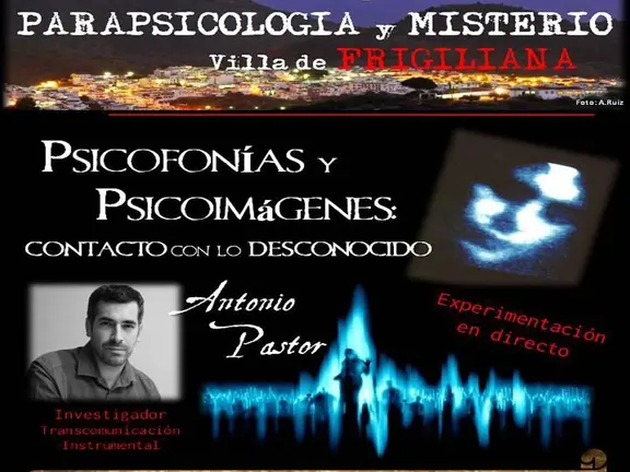 Cartel de las jornadas sobre mistero