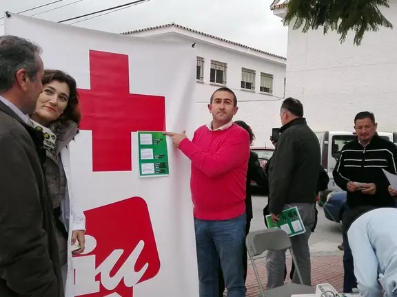 Imagen del acto de IU