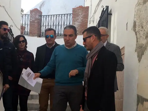 Visita a las obras de Algarrobo