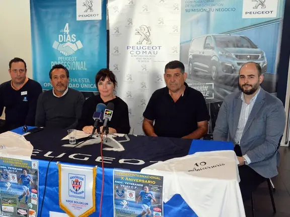 Rueda de prensa del torneo de veteranos