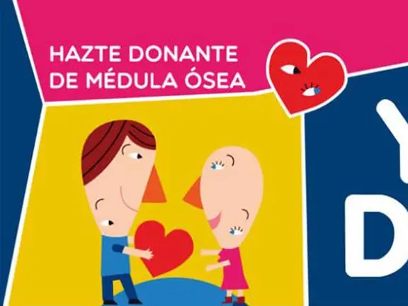 Cartel donación de médula ósea