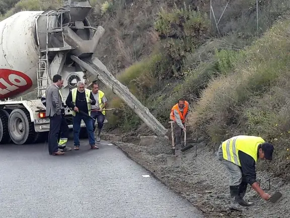 Arreglo carretera Benamargosa Riogordo