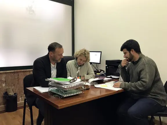 reunión de Pérez, Sánchez y Vilches