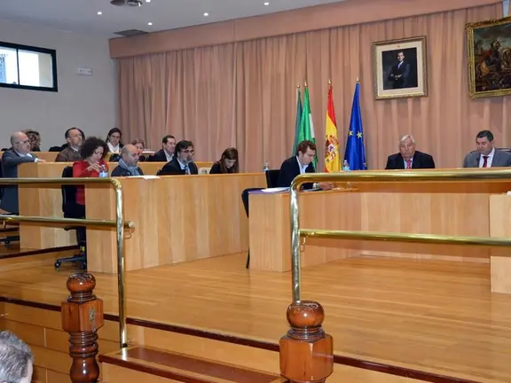 Imagen del pleno veleño
