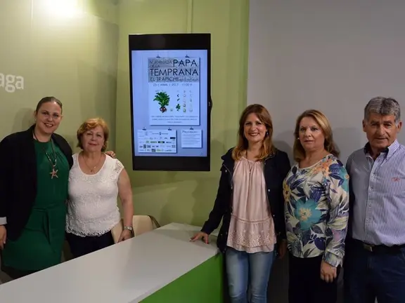 Presentación del homenaje a la papa temprana