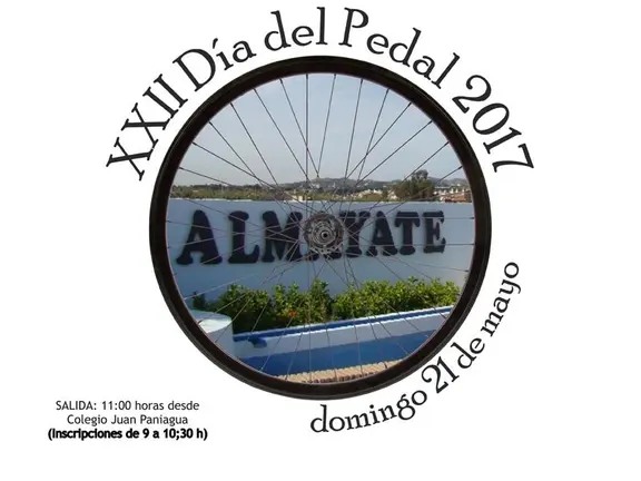 Cartel Día del Pedal de Almayate