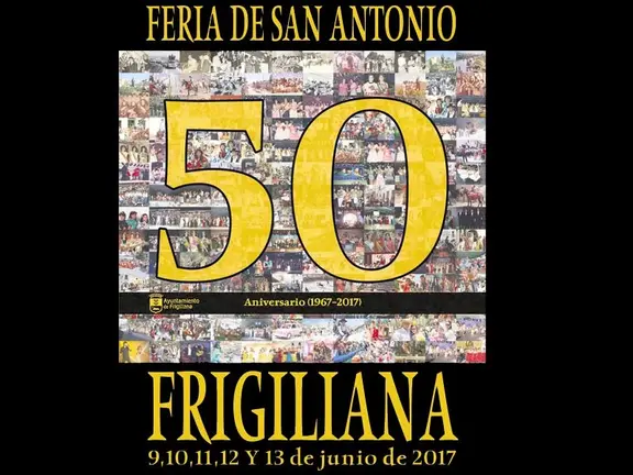 Cartel de la Feria de Frigiliana