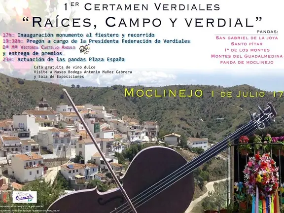 Cartel verdiales Moclinejo