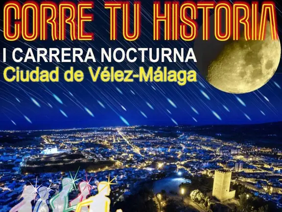 Cartel carrera nocturna