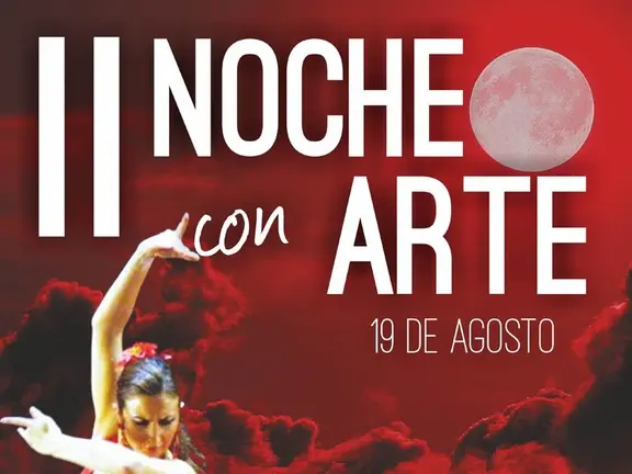 Cartel de la II Noche con Arte de Triana