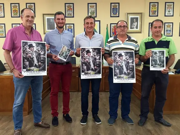 Rueda de prensa sobre la Quema de Algarrobo en Mancomunidad