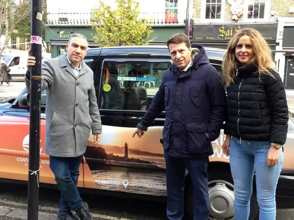 Bendodo, Medina y Extremera en Londres