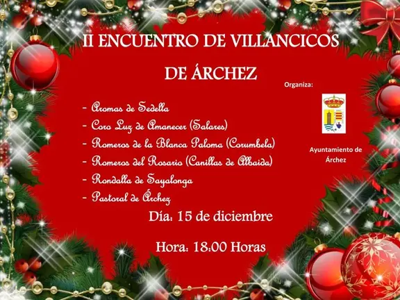 Cartel del encuentro en Árchez