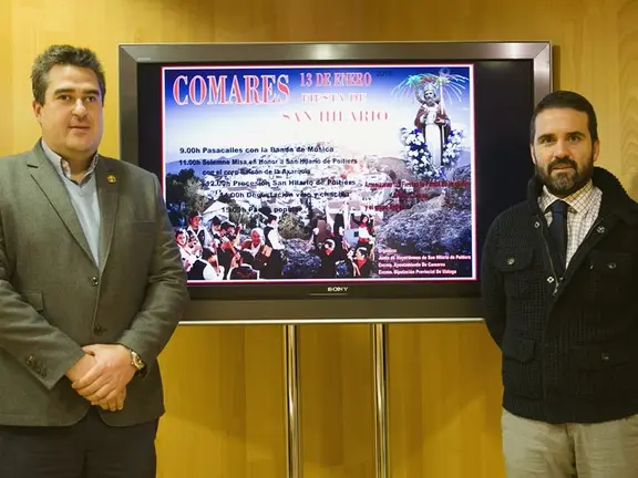Presentación Fiestas de San Hilario en Comares