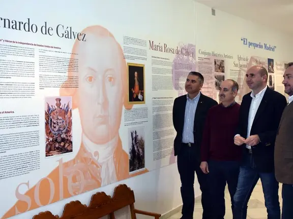 La delegación socialista en el Museo de los Gálvez