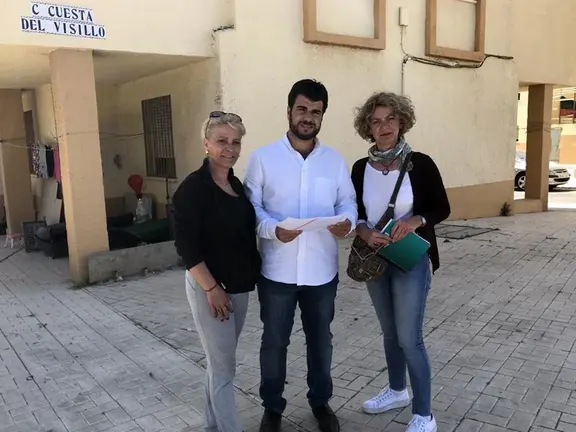 Sánchez y Pérez en la rueda de prensa sobre las zonas desfavorecidas
