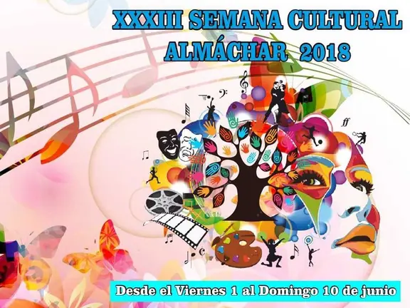 Cartel Semana Cultural de Almáchar 2018