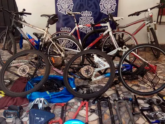 Bicicletas incautadas