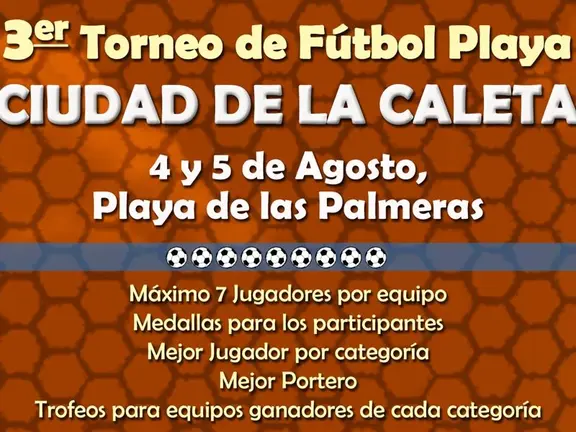 Torneo de futbol playa