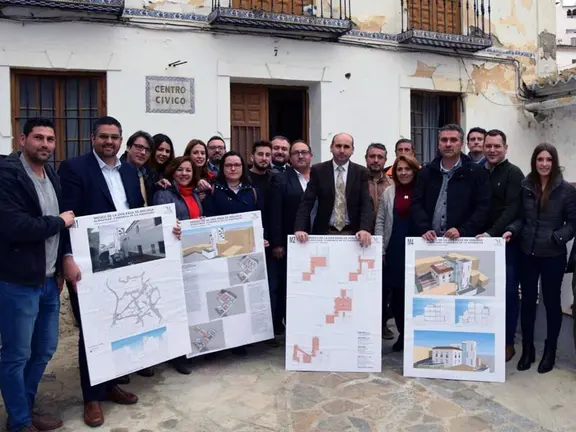 Grupo Socialista de Diputación en Almáchar
