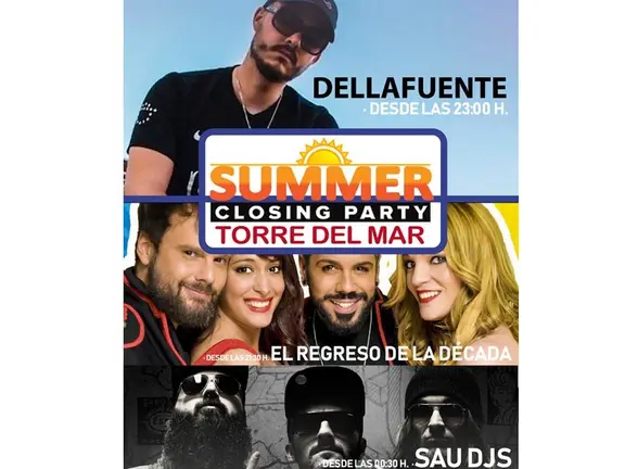 Fiesta fin del verano