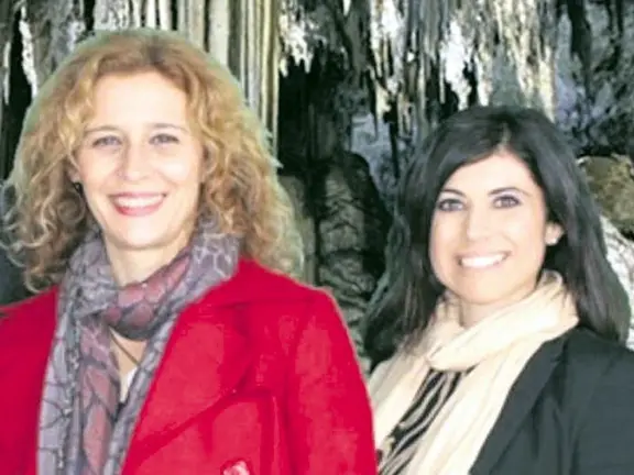 Rosa Arrabal y Patricia Gutiérrez
