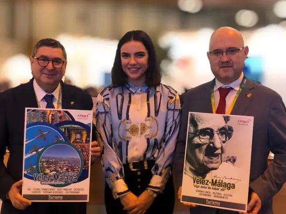 Moreno Ferrer y Pérez Atencia en Fitur 2019