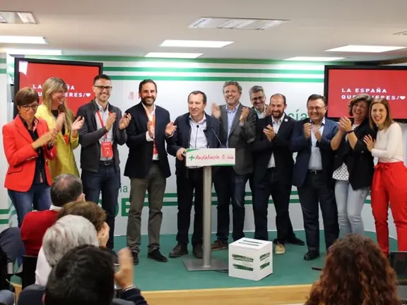 José Luis Ruiz Espejo e Ignacio López en rueda de prensa